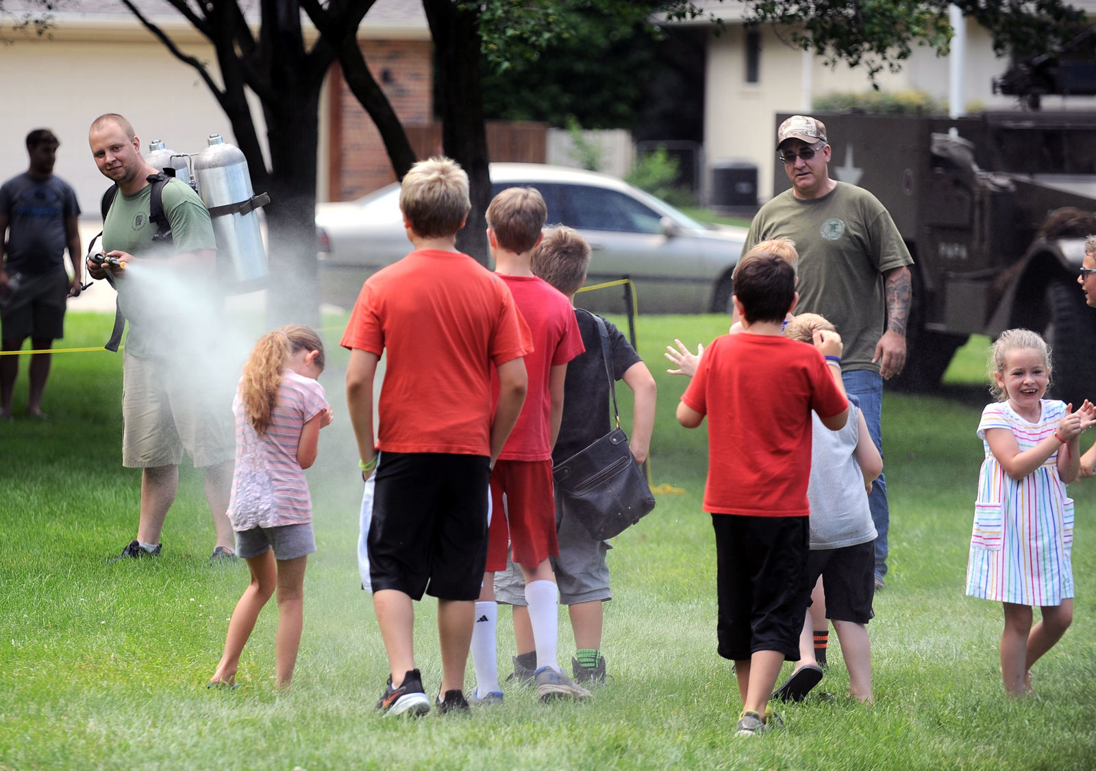 2019 John C. Fremont Days - WWII firepower demonstration